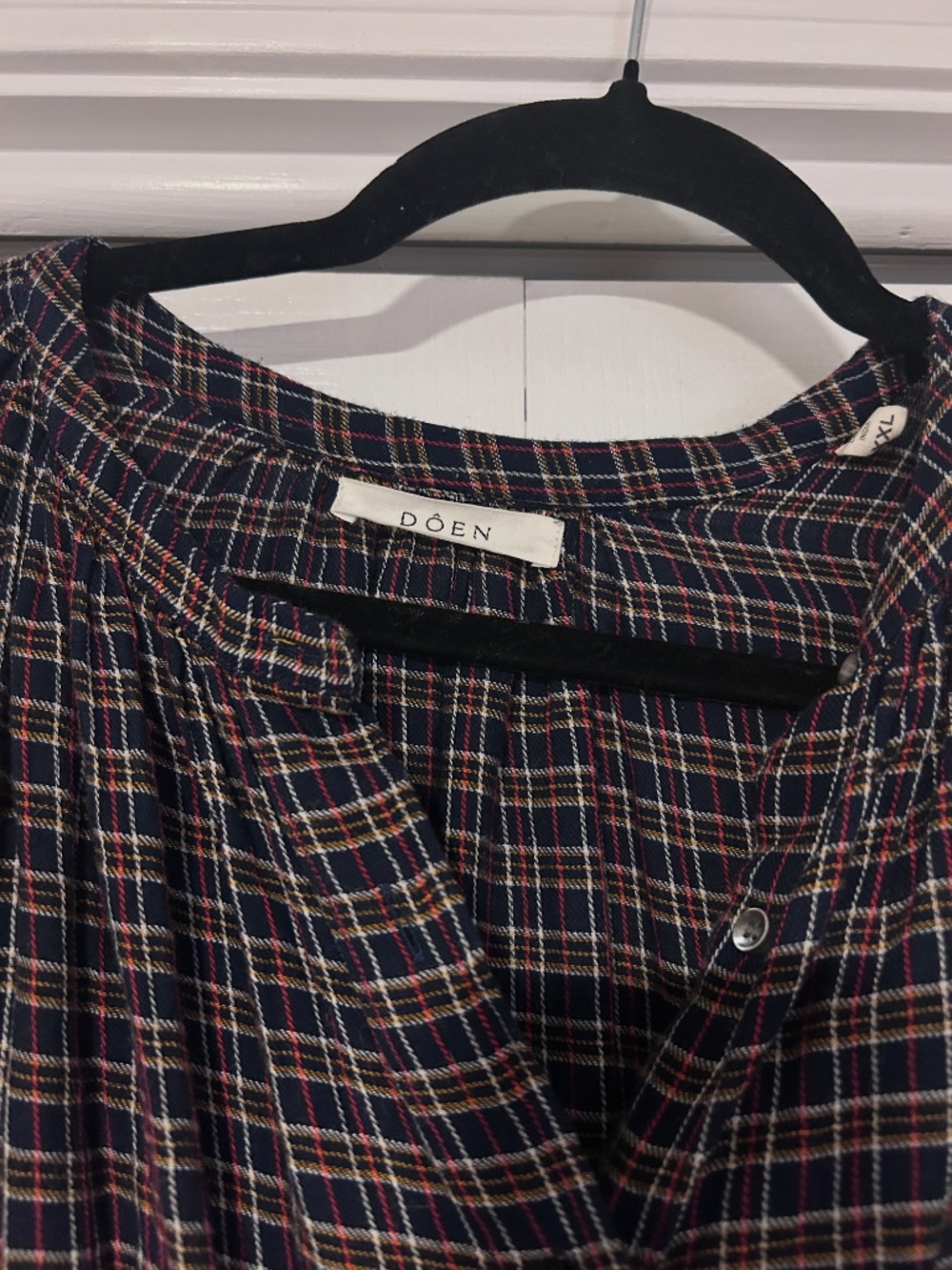 Doen Jane Blouse Midnight St Germain - XXL - Picture 4 of 5